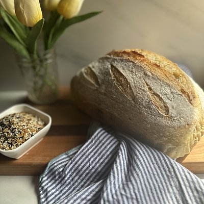 Everything But the Bagel Sourdough