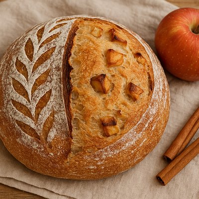 Apple cinnamon Sourdough 