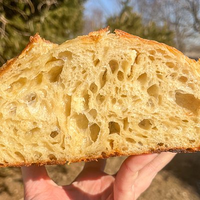 Almond Croissant Artisan Loaf