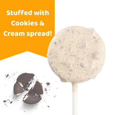 3-pack STUFFED Cookies & Cream Cake Pops  