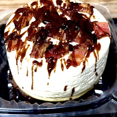 Chocolate Borbon Bacon Cheesecake 4"