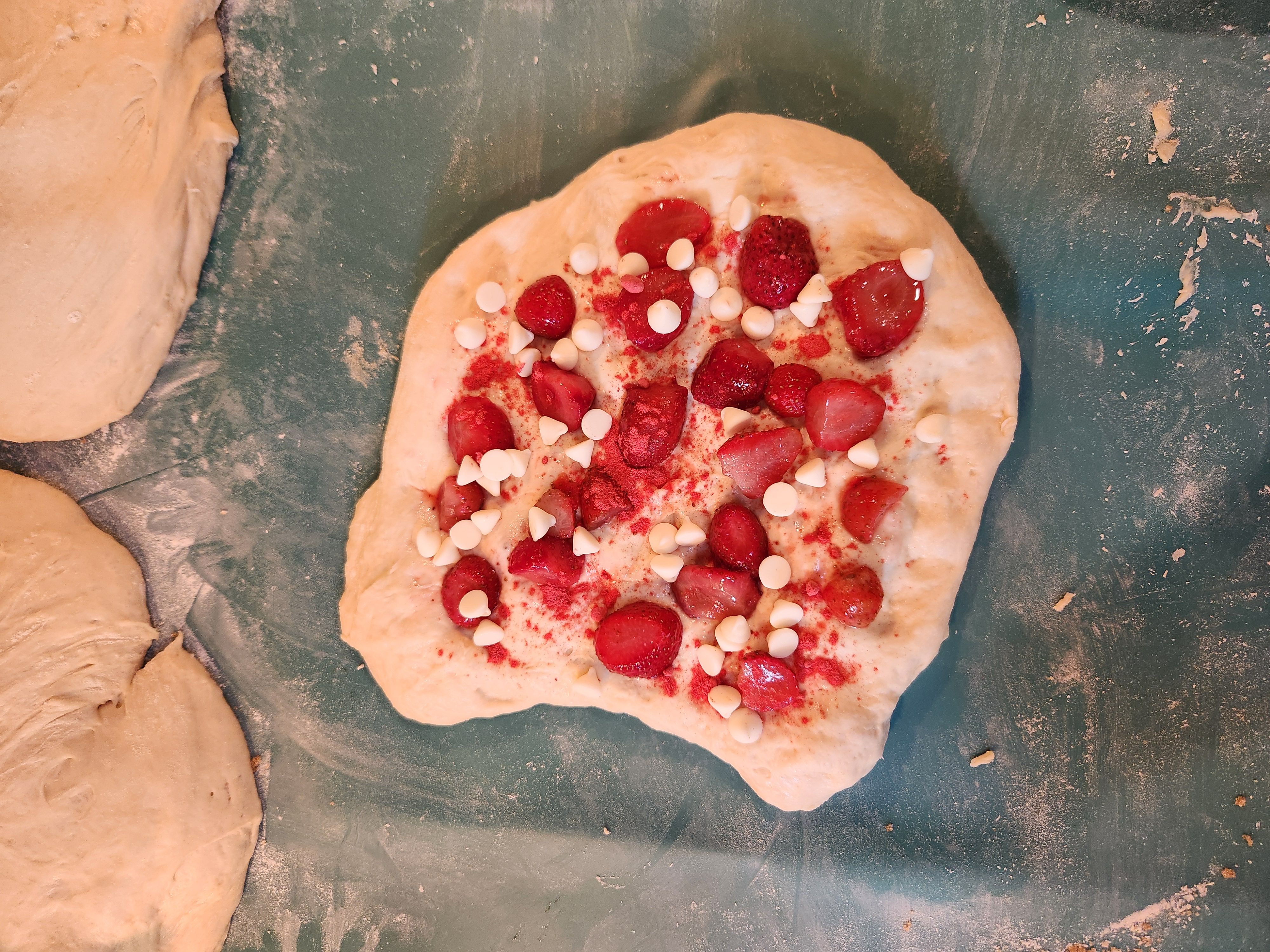 Strawberry White Chocolate Sourdough Loaf 