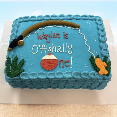 Custom 1/4 Sheet Cake