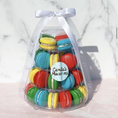 4 Tier Macaron Tower (with Tower)
