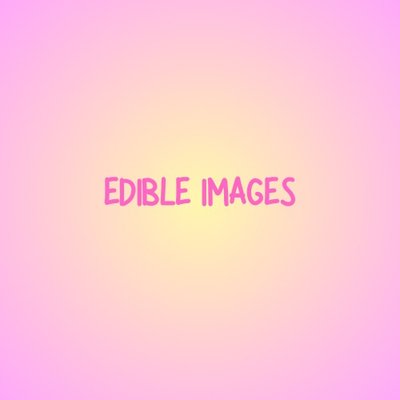 Edible Images 