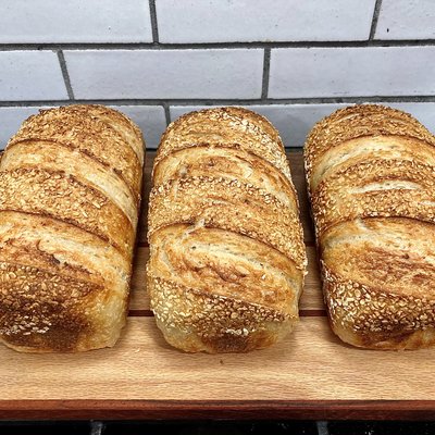 Honey Oat Sourdough Loaf