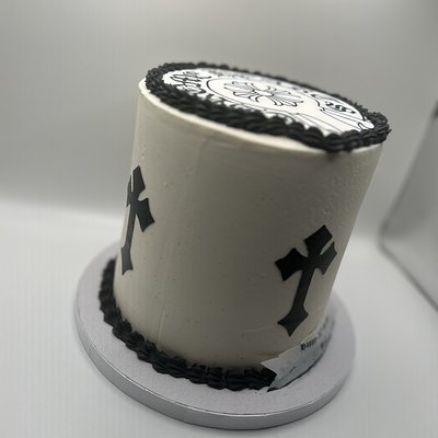 6” 1 tier cake 