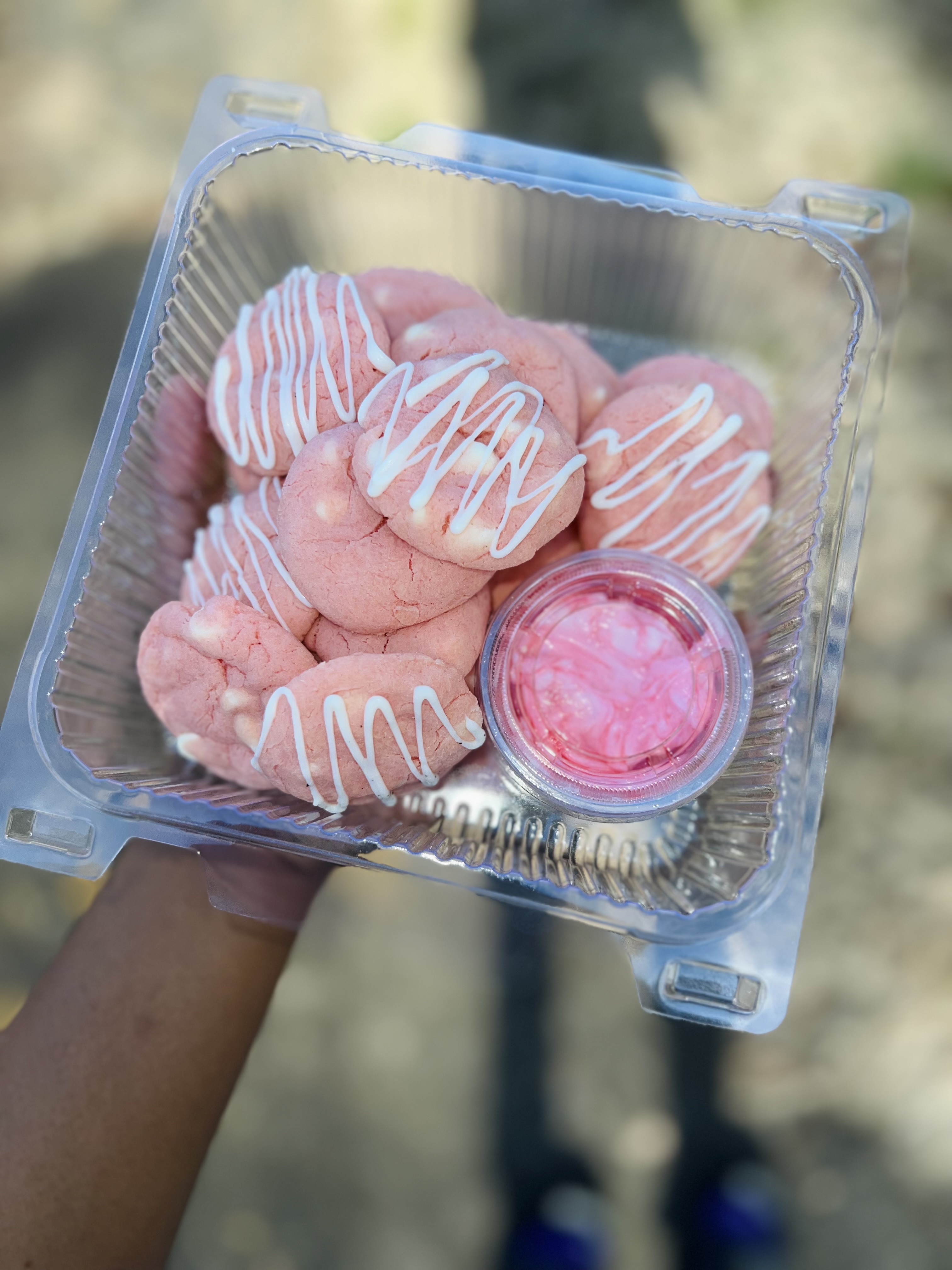 Strawberry Cookie Dippers
