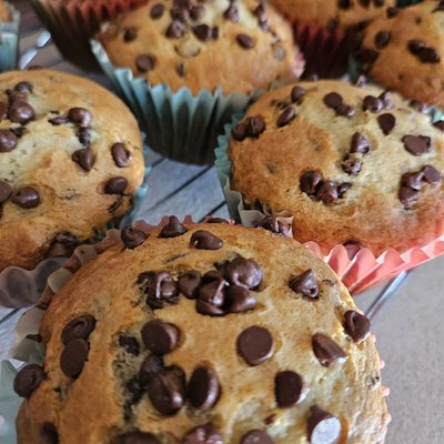 Chocolate Chip Muffins (Jumbo)