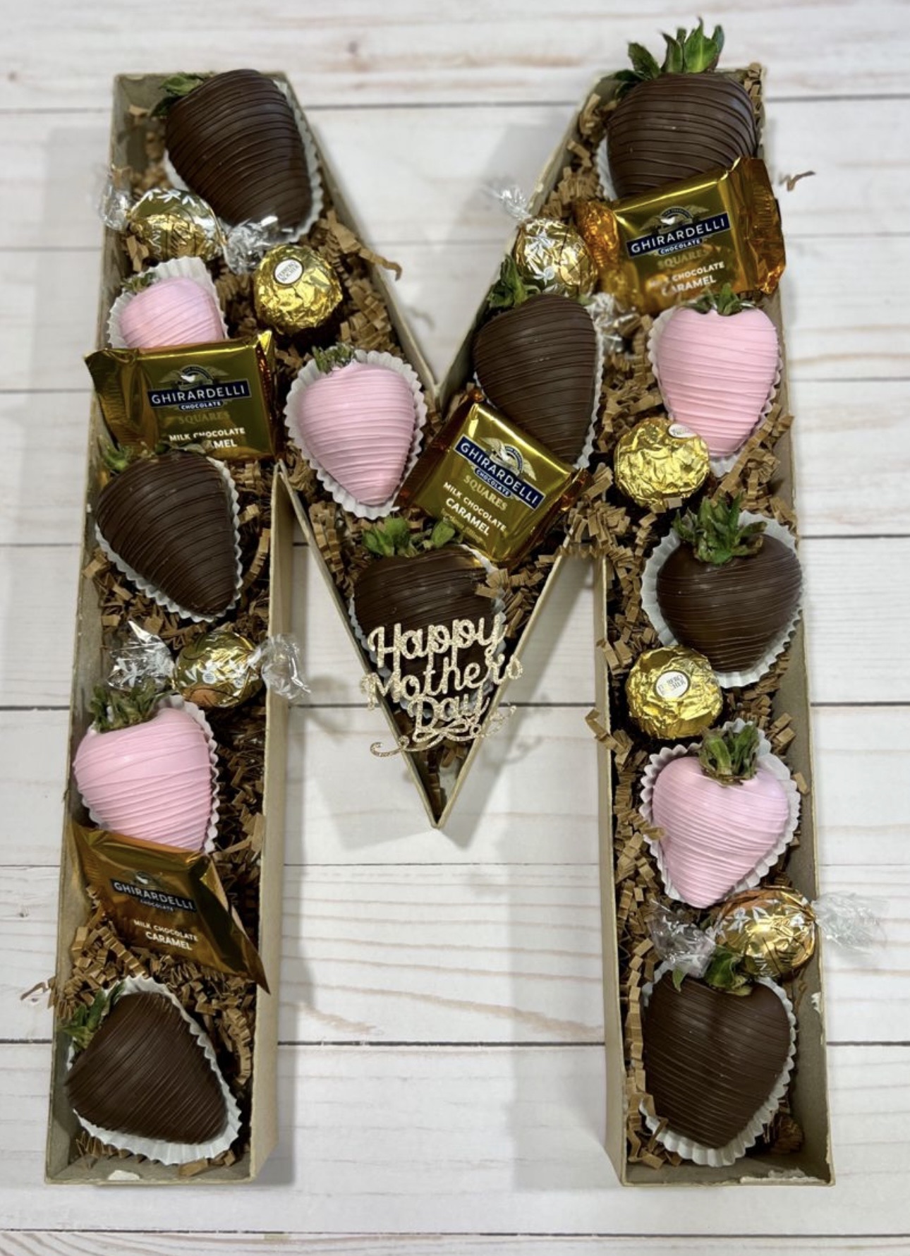 Letter M Treat Box