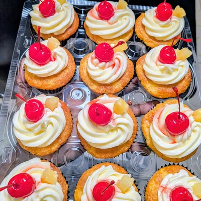 Pina Colada Cupcakes