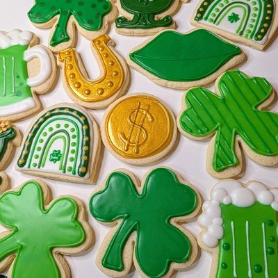 St. Patrick's Day Cookies 