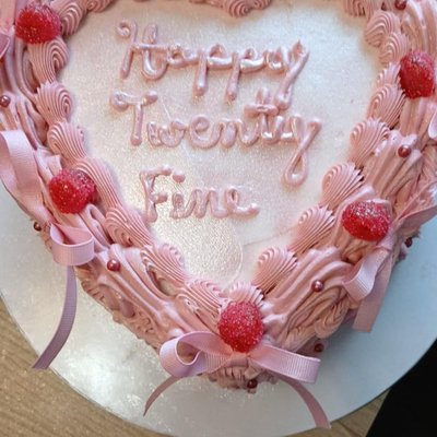 Heart shape cakes