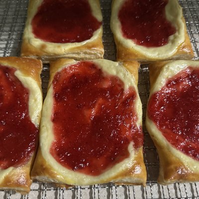 Strawberry Cream Cheese Danish