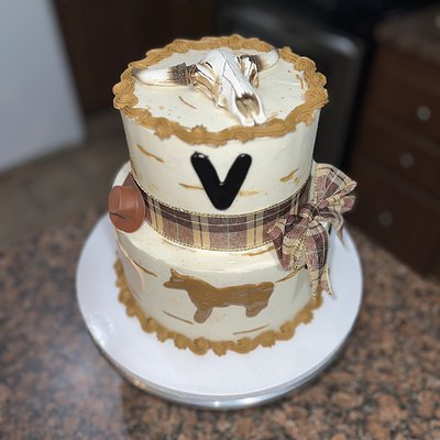 6/8in (2 Layers) Tiered Cakes 