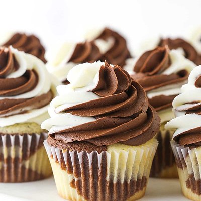 Marble Twist Cupcake(12)