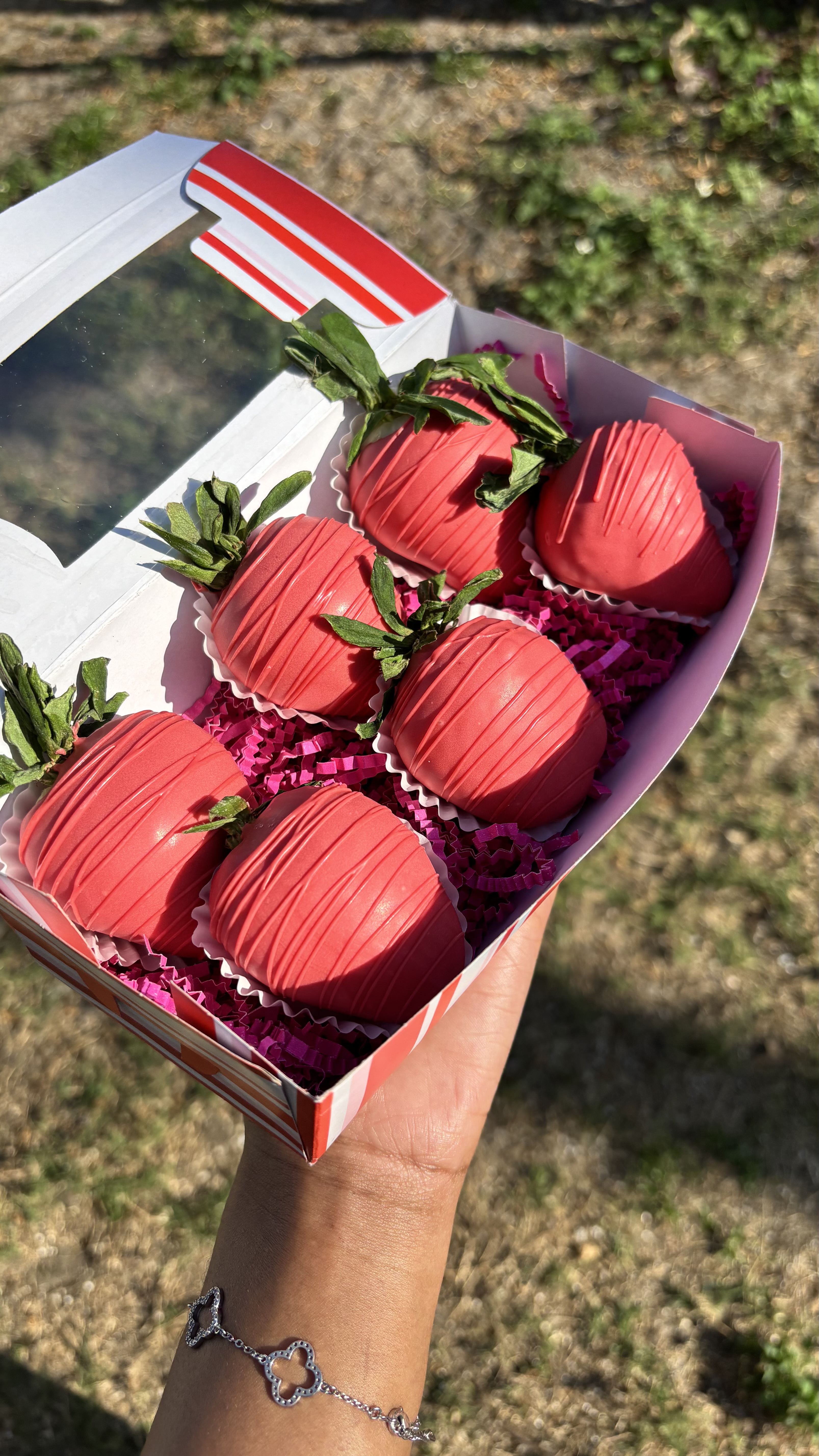 Half Dozen Strawberries ($15)