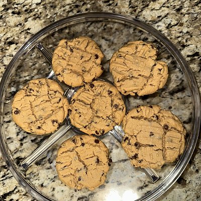 Dozen Peanut Butter Chocolate Chip Cookies