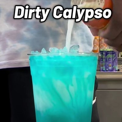 Hawaiian Blue Calypso Lemonade 