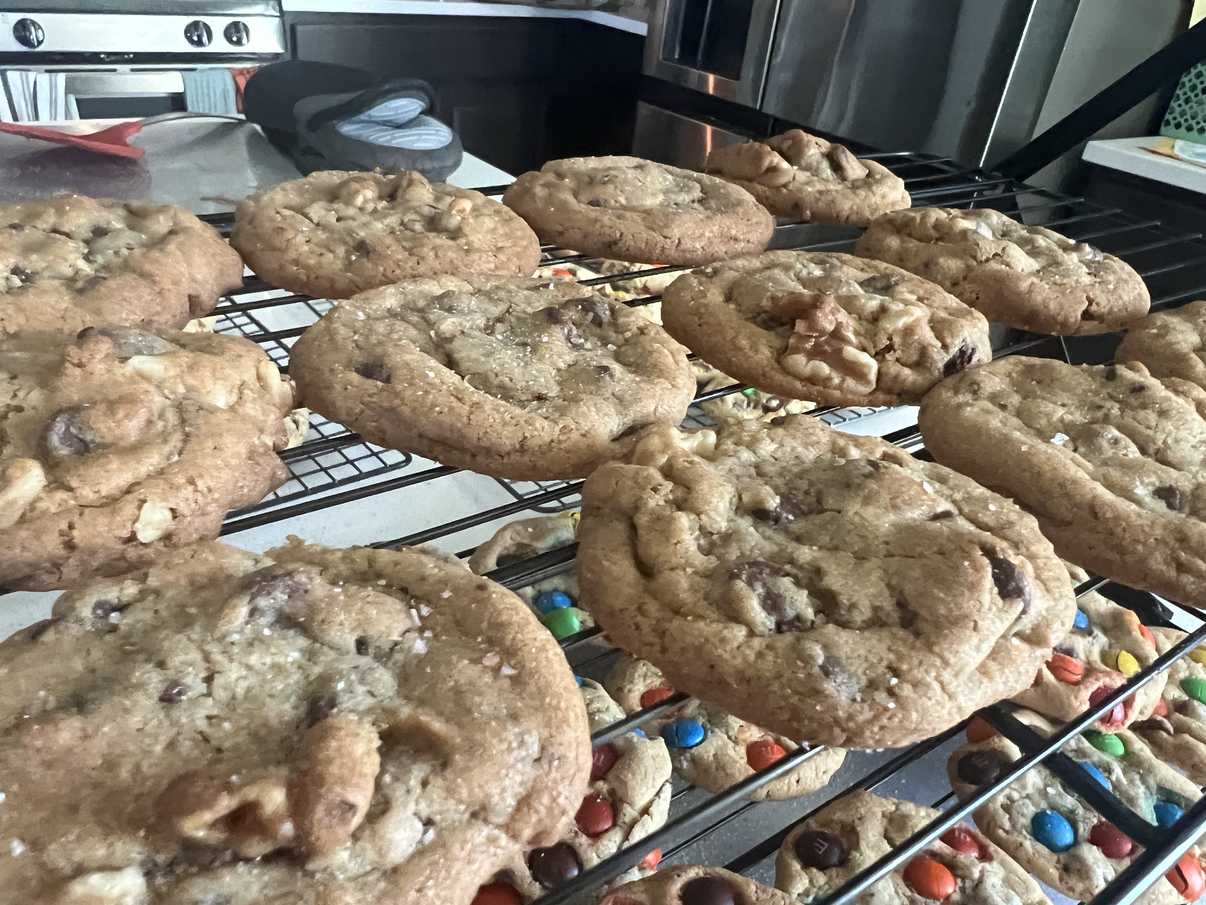 Walnut Chocolate Chip Cookies