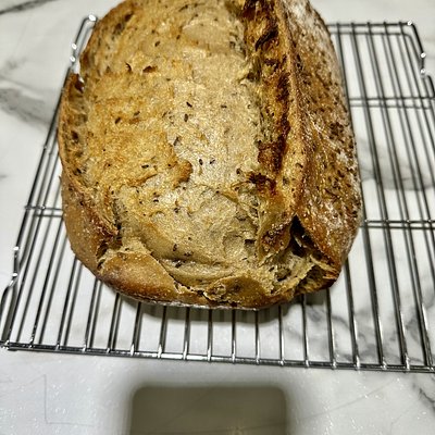 Caraway Rye Sourdough Loaf