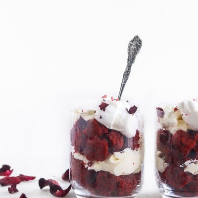 Red Velvet Cake In A Cup