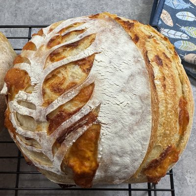 Cheddar Sourdough Loaf