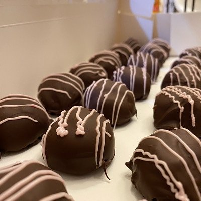 Red Velvet Cake Balls 6 Count 