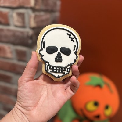 Skeleton Sugar cookies 