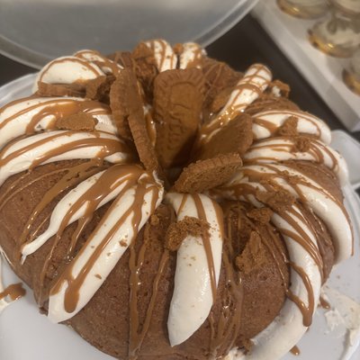 Biscoff Cookie Butter Bundt Cake