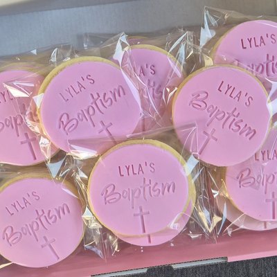 Baptism Cookies