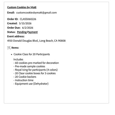 Custom Class