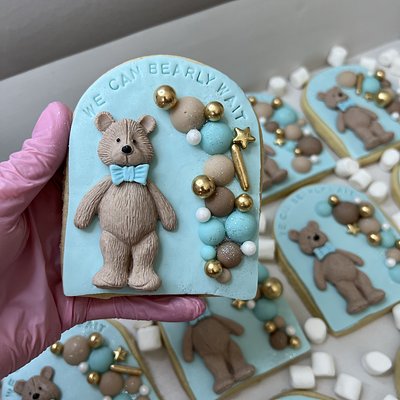 Cookies Made With Fondant On Top
