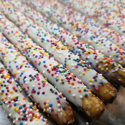 Dipped Pretzels