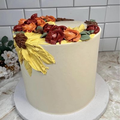 10” Custom Cake- 3 Layers (Serves 28-34)