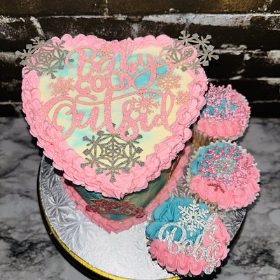 6 Inch Heart Cake