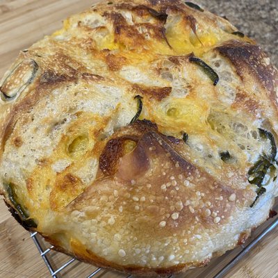 Cheddar & Jalapeño Sourdough