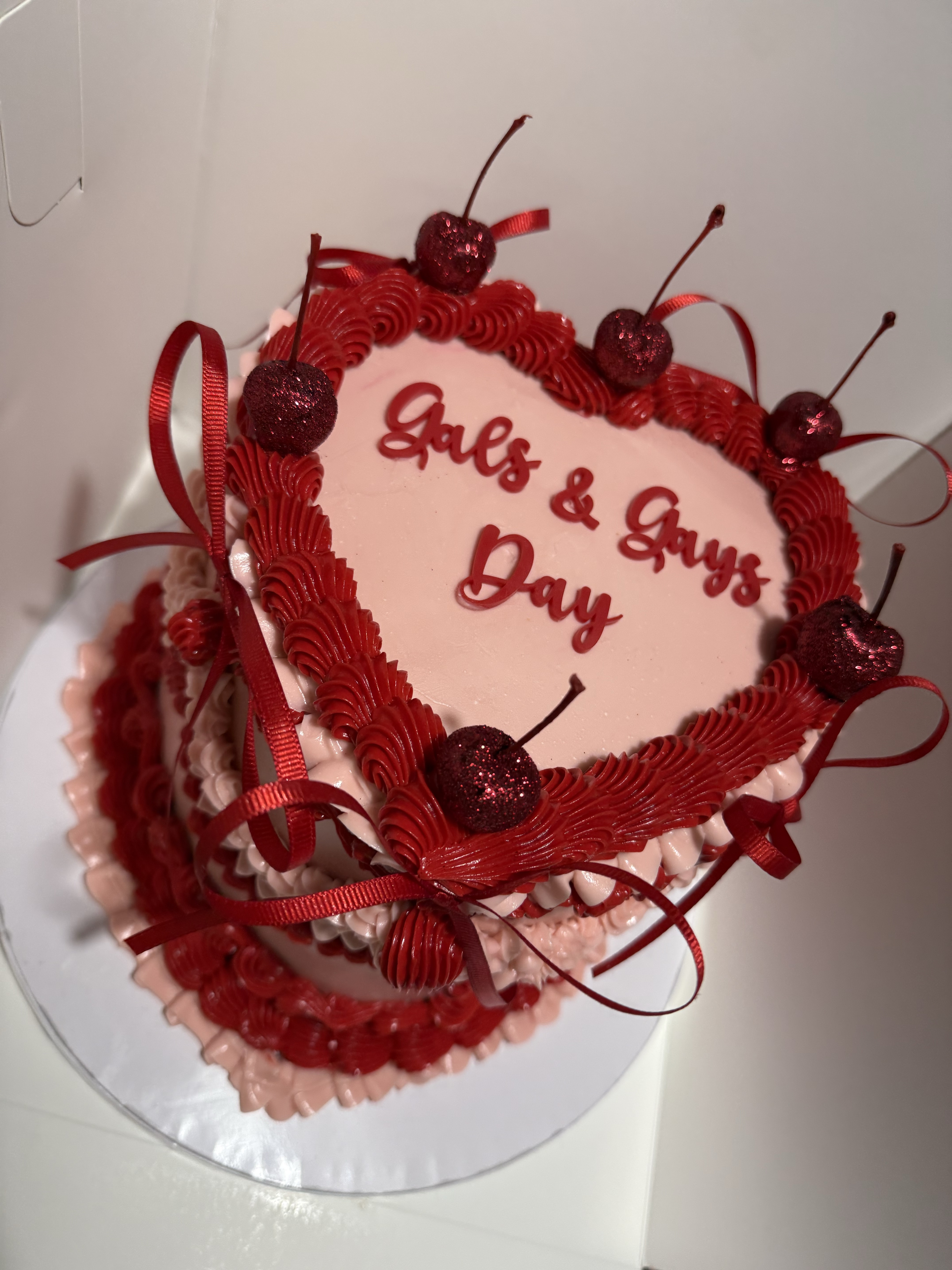 8” Heart Cake - 3 Layers