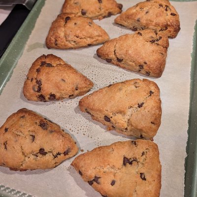 Chocolate Chip Scones (Gluten Free) - 2 For $5