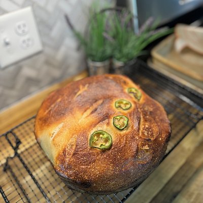 Jalapeno Cheese Bacon bread 
