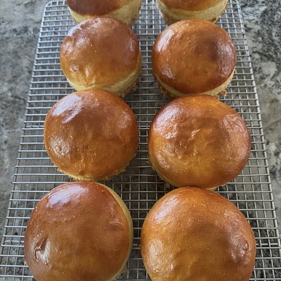 Potato Hamburger Buns (8)