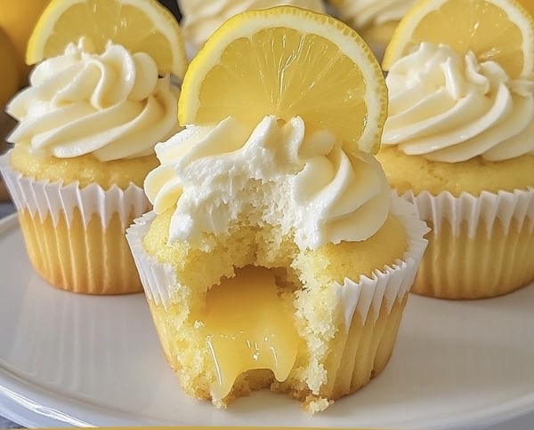 Lemon Bliss Cupcakes (4 Pack)