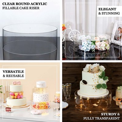 Acrylic Fillable Riser