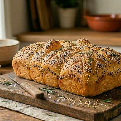 Sesame Focaccia 