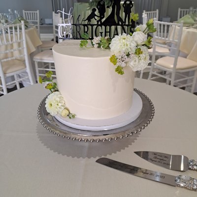 6" tall cake