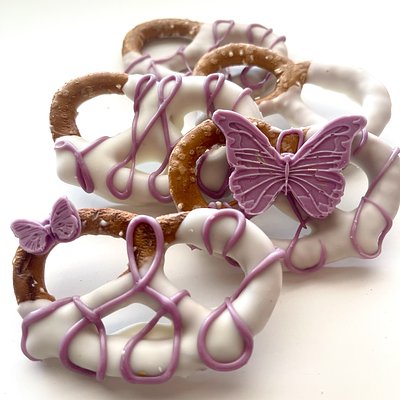 Custom Dipped Pretzels 12 Count (Standard Or Rods)