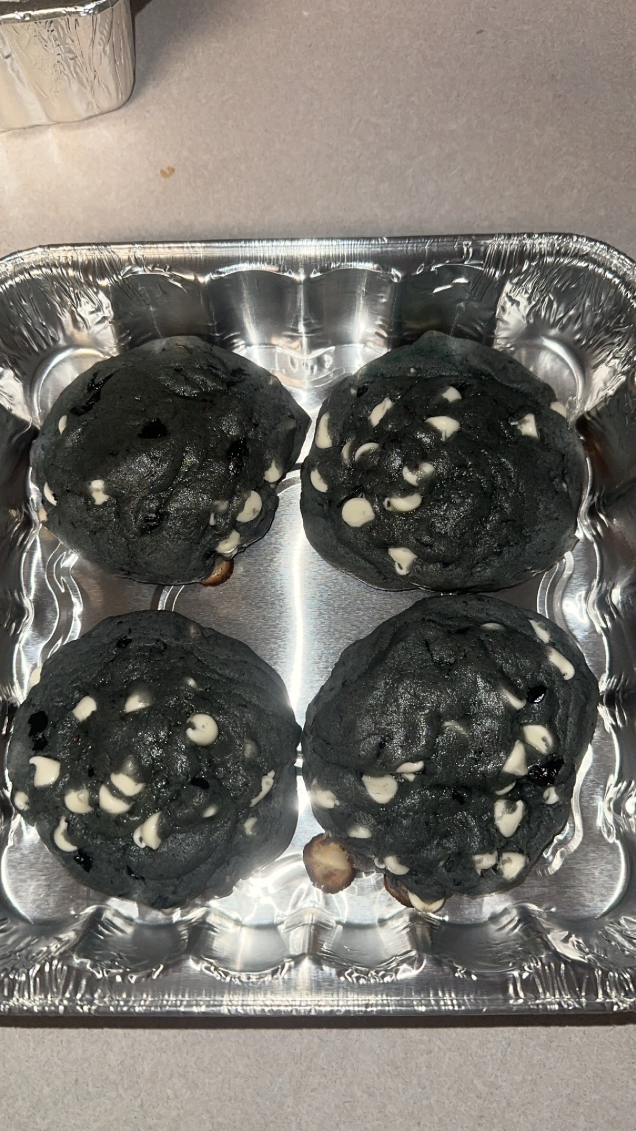 blueberry white chocolate chip cookies