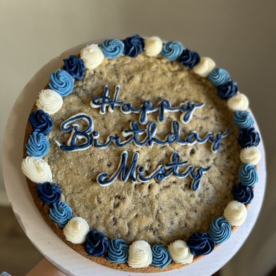 Round Cookie Cake 