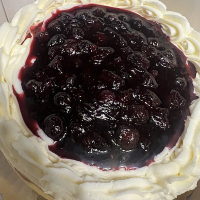 8” Blueberry Cheesecake