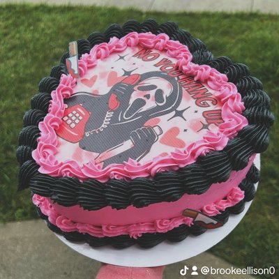 Vintage Heart Cake